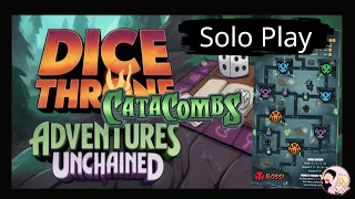 Catacombs One-Shot (Solo Play) | Dice Throne Adventures: Unchained