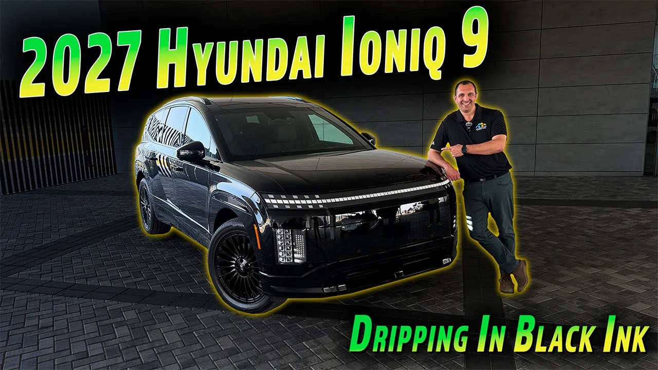 2027 Hyundai IONIQ 9 | Black Ink Trim First Look