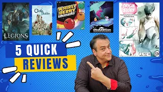 5 Quick Reviews with Joey Evans