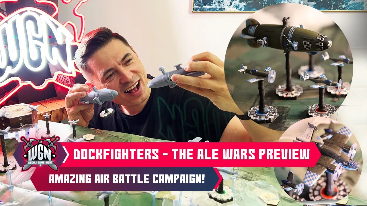 Previewing Dockfighters - amazing air battle, campaign-driven game!