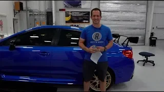 Why does my Subaru WRX STI Type RA need Paint Correction & Clear Bra?