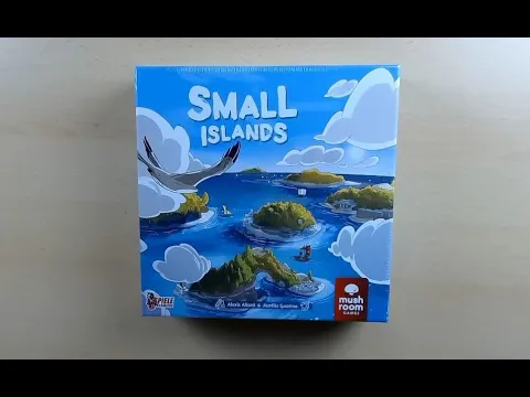 Unboxing Small Islands (Familienspiel)