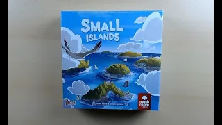 Unboxing Small Islands (Familienspiel)