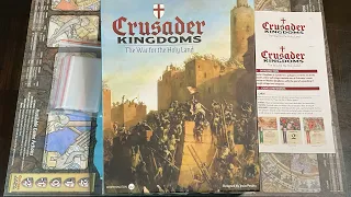Crusader Kingdoms (Worthington) - Unboxing