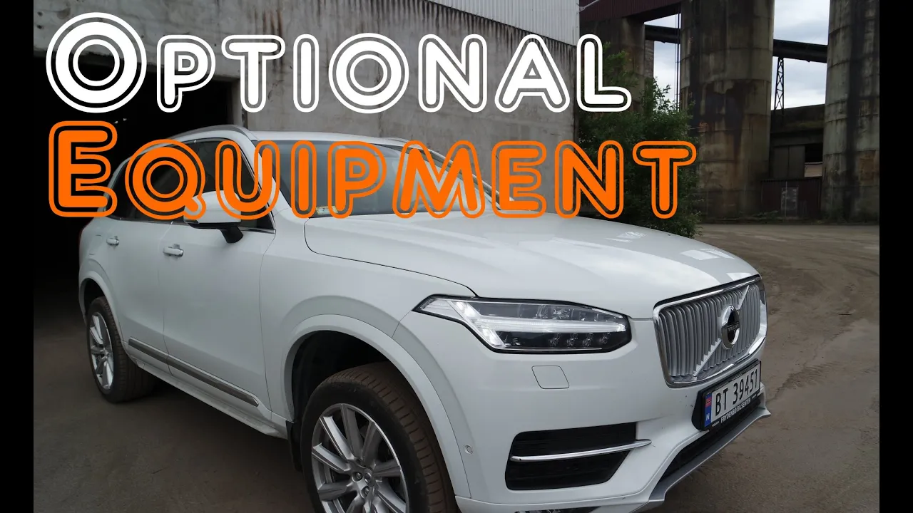 2016 Volvo XC90 - optional equipment