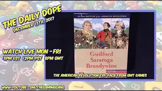 The American Revolution Tri-Pack - Unboxing and First Look on The Daily Dope #8