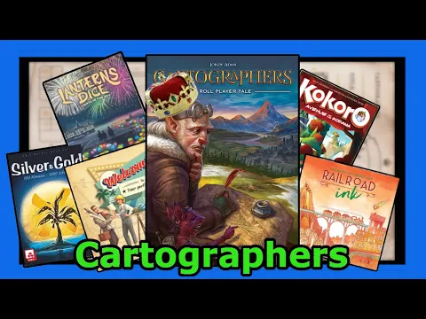 Cartographers - The Best Board Game Ever (Flip & Write)