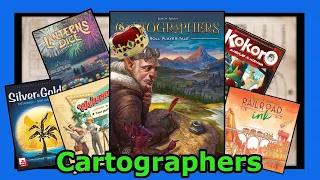 Cartographers - The Best Board Game Ever (Flip & Write)