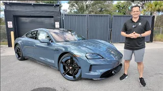 The 2026 Porsche Taycan GTS is the BEST performance sedan to LEASE!