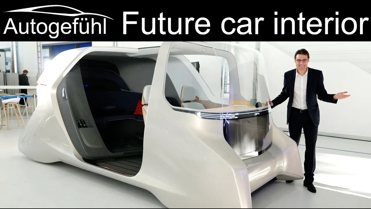 The future autonomous rideshare vehicle interior XiM20 concept by Yanfeng - Autogefühl