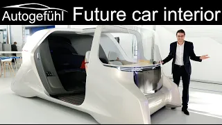 The future autonomous rideshare vehicle interior XiM20 concept by Yanfeng - Autogefühl