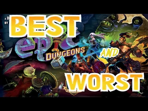 Who is the Best and Worst Characters in Tiny Epic Dungeons!?