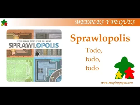 Sprawlopolis (Expansiópolis en castellano): una gran metrópolis en tu bolsillo (MyP)