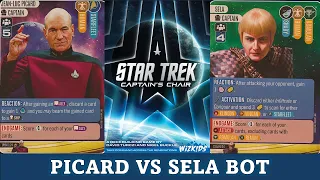 DGA Plays Board Games: Star Trek: Captain's Chair - Picard vs Sela Ensign Bot
