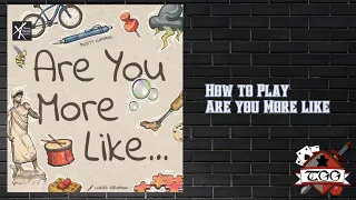 How to Play Are You More Like | Step-by-Step Rules Explanation & Gameplay Guide