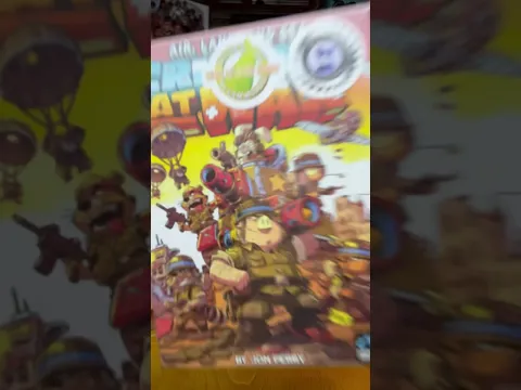 Air, Land, and Sea: Critters at War Unboxing #boardgame #boardgameplayer #cardgame