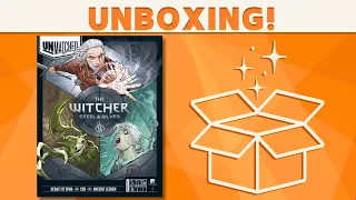 Unmatched: The Witcher: Steel and Silver Unboxing!