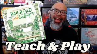 Can you beat my score in Railroad Ink (Lush Green Edition)?! Play along and find out!