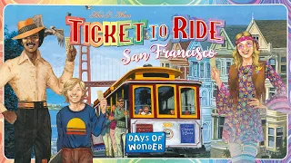 Ticket To Ride San Francisco Announcement (Days of Wonder)