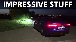 Toyota Mirai headlights test