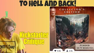 Inferno 1348 Deluxe & Inferno Deluxe Reprint - Kickstarter Critique Review