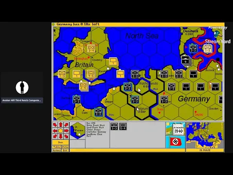 Avalon Hill Computer Game Third Reich Part 3
