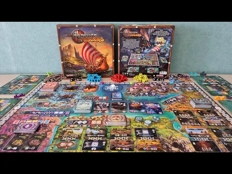 Reavers of Midgard - Kutu Oyunu Açılımı Falan - ASMR Board Game Unboxing