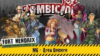 Zombicide 2nd Edition: Fort Hendrix Campaign (Mission M6) Board Game Gameplay | Live Stream Replay