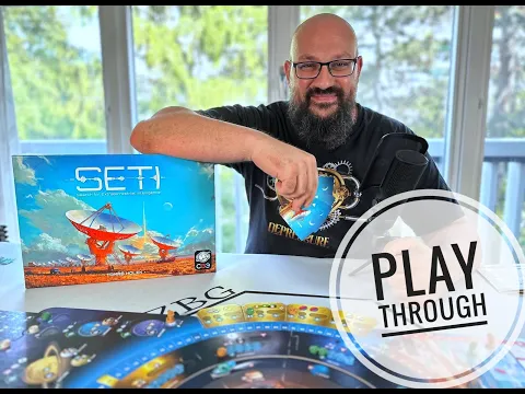SETI board game | playthrough | how to play