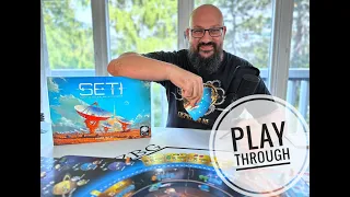 SETI board game | playthrough | how to play