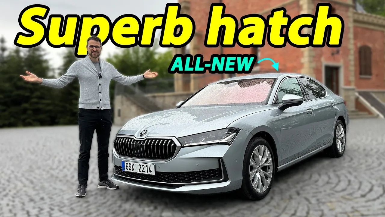 all-new Skoda Superb Hatch driving REVIEW - BMW 5-Series for half the price?