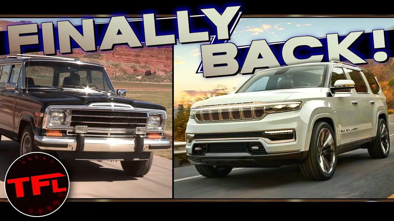Meet The New, Huge And Luxurious Jeep Grand Wagoneer Revealed— Will Jeep ACTUALLY Build It?