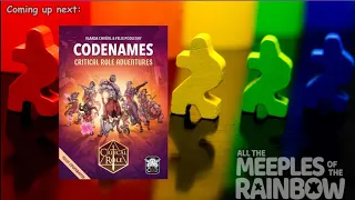 All the Games with Steph: Codenames: Critical Role Adventures - Full Teach