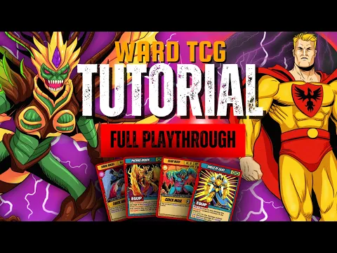 Ward TCG — Full Gameplay Tutorial | Learn to Play in One Battle
