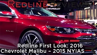 2016 Chevrolet Malibu – Redline: First Look – 2015 New York Auto Show