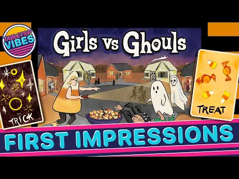 Girls vs Ghouls Board Game | First Impression Review