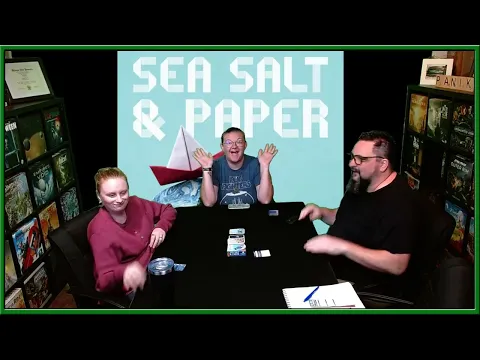 Sea Salt & Paper Card Game Play Through From @PandasaurusGames