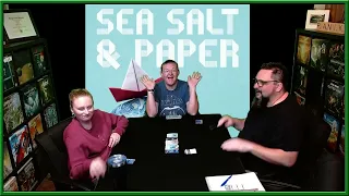 Sea Salt & Paper Card Game Play Through From @PandasaurusGames