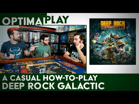 The Deep Rock Galactic Board Game: A Casual How To Play Explanation | Optimal Play
