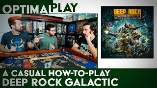 The Deep Rock Galactic Board Game: A Casual How To Play Explanation | Optimal Play