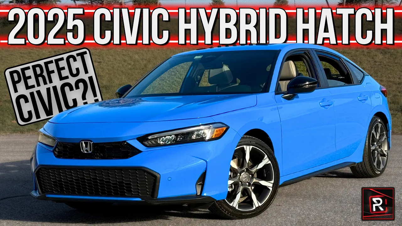 The 2025 Honda Civic Sport Touring Hybrid Is A Near Perfect Car For The Daily Commute
