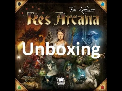 Res Arcana - Unboxing - El club del dado