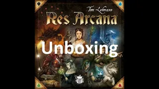 Res Arcana - Unboxing - El club del dado