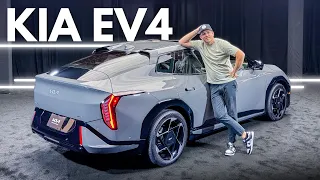 My First Look At The New Kia EV4!