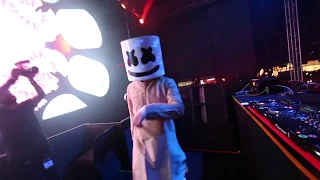 Marshmello goes Bollywood during Sunburn Festival in Mumbai, India