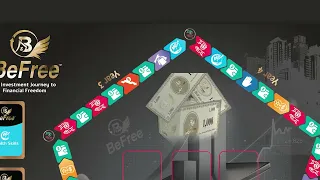 BeFree Financial Literacy & Strategy Board Game for Teens & Family | Earn, Invest & Manage Cash Flow