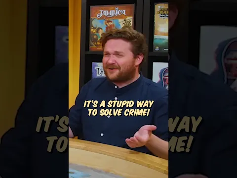 This is a STUPID WAY to solve a CRIME!