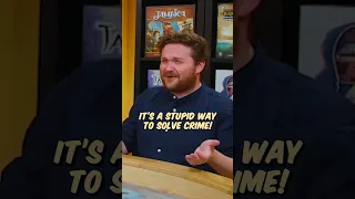 This is a STUPID WAY to solve a CRIME!