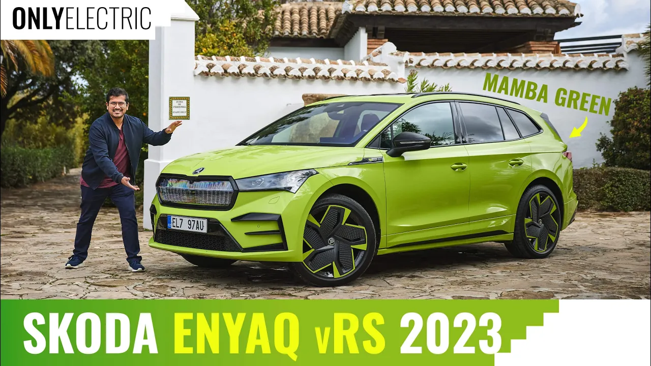 Skoda Enyaq vRS 2023 - An Electric SUV that Ticks all the Boxes ?!