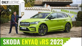 Skoda Enyaq vRS 2023 - An Electric SUV that Ticks all the Boxes ?!